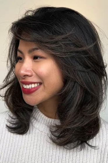 Butterfly Cut with Soft Layers